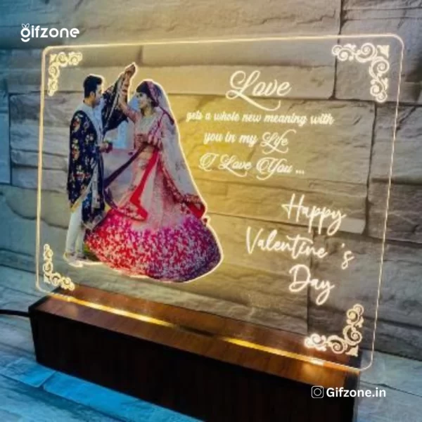 Table Photo Frame With Led Light