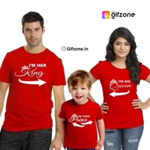Family T-shirt With Custom Name & Photo