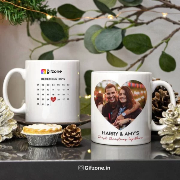 Couple Coffee Cup With Photo
