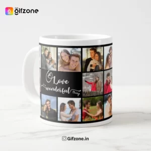 White Mug With Family Photo