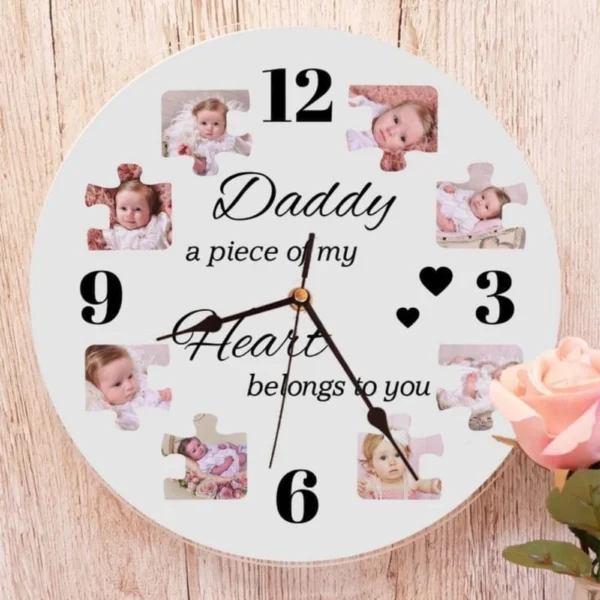 Personalised Couple Clock