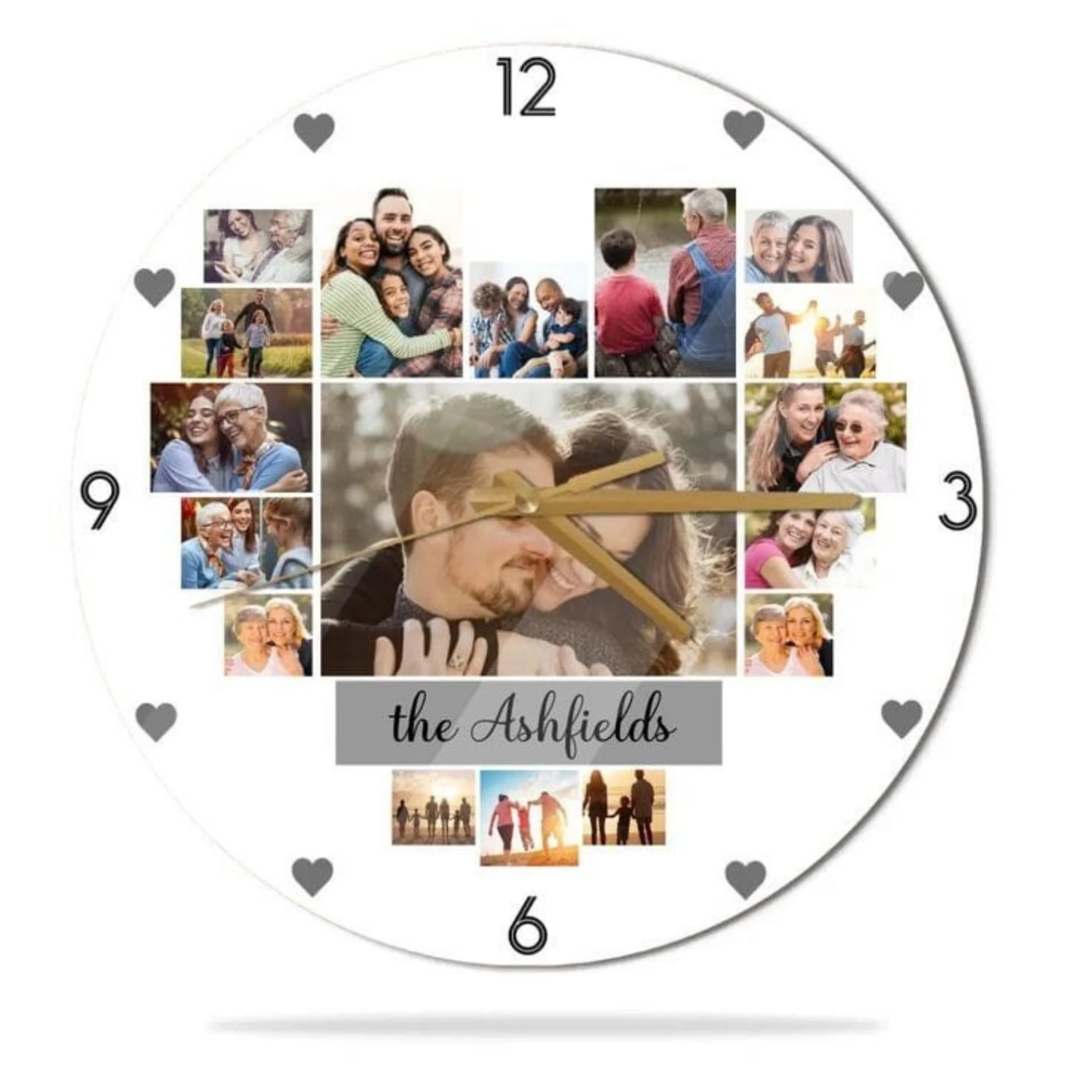Personalised Babies Photo Clock