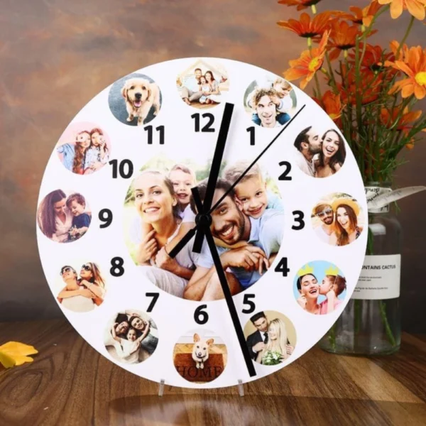 Family Photo Clock