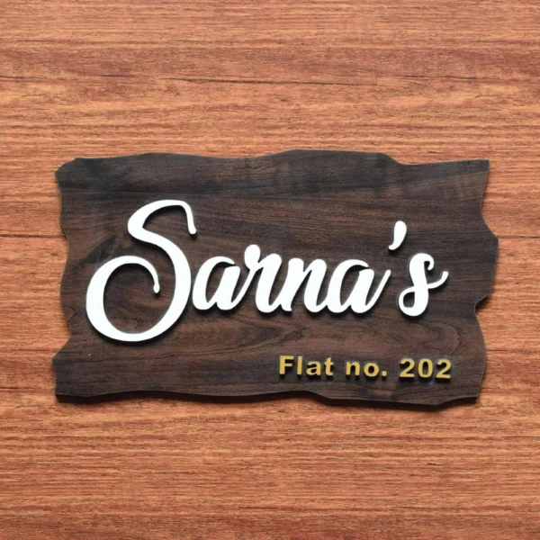 House Name Plates Wooden