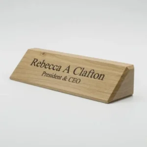 Wooden House Name Plates