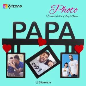 PAPA Name Photo Frame