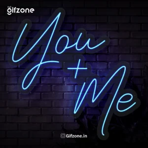 You & me Design Neon Light || Custom Name & design Neon available