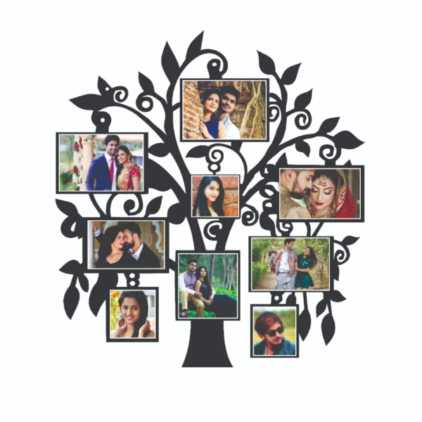 Tree Couple Family Photo Frame