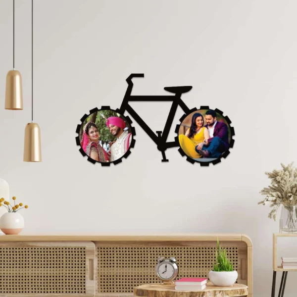 Cycle Shape Photo Wall Photo Frame