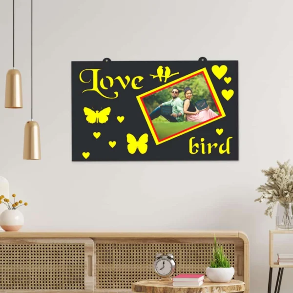 Love Birds Custom Photo Frame